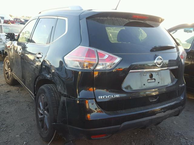 5N1AT2MV2GC851640 - 2016 NISSAN ROGUE S BLACK photo 3