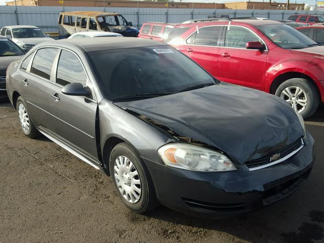 2G1WA5EK6A1210521 - 2010 CHEVROLET IMPALA LS GRAY photo 1