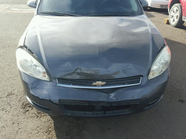 2G1WA5EK6A1210521 - 2010 CHEVROLET IMPALA LS GRAY photo 7