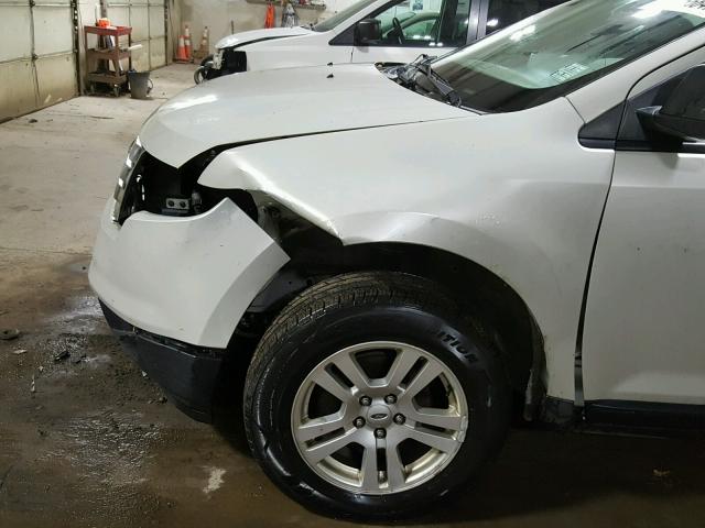 2FMDK36C37BA95575 - 2007 FORD EDGE SE CREAM photo 9