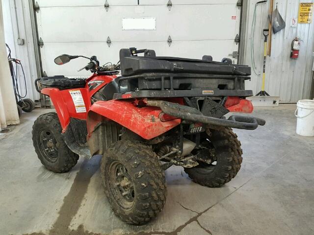 4XAMH50AX9A552040 - 2009 POLARIS SPORTSMAN RED photo 3