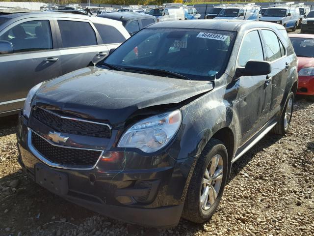 2GNALAEK0E6153575 - 2014 CHEVROLET EQUINOX LS GRAY photo 2