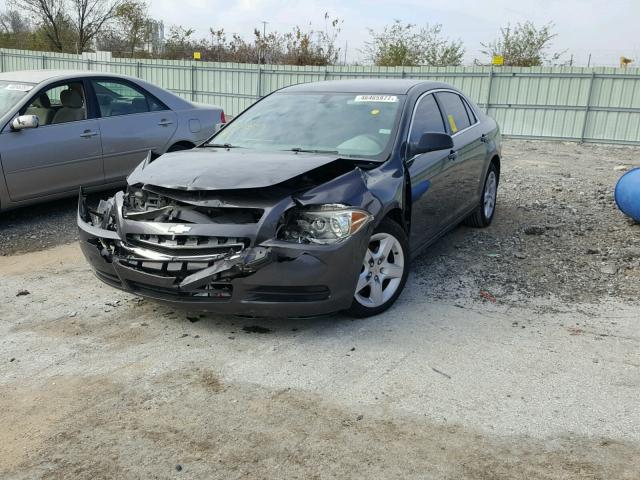 1G1ZA5E08CF358855 - 2012 CHEVROLET MALIBU LS GRAY photo 2