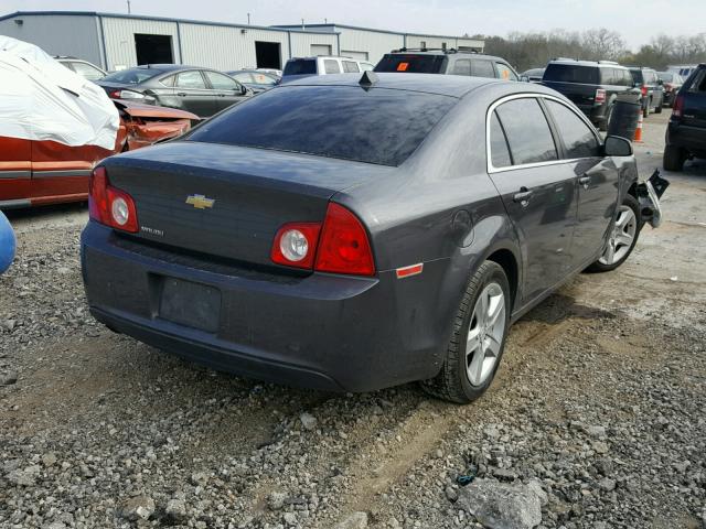 1G1ZA5E08CF358855 - 2012 CHEVROLET MALIBU LS GRAY photo 4