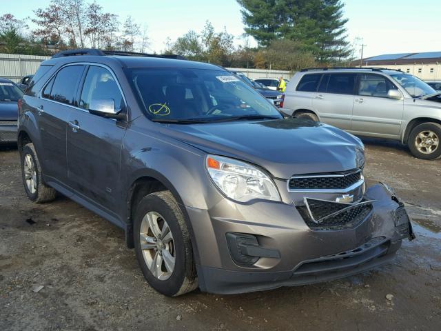 2CNALDEW8A6364851 - 2010 CHEVROLET EQUINOX LT BROWN photo 1