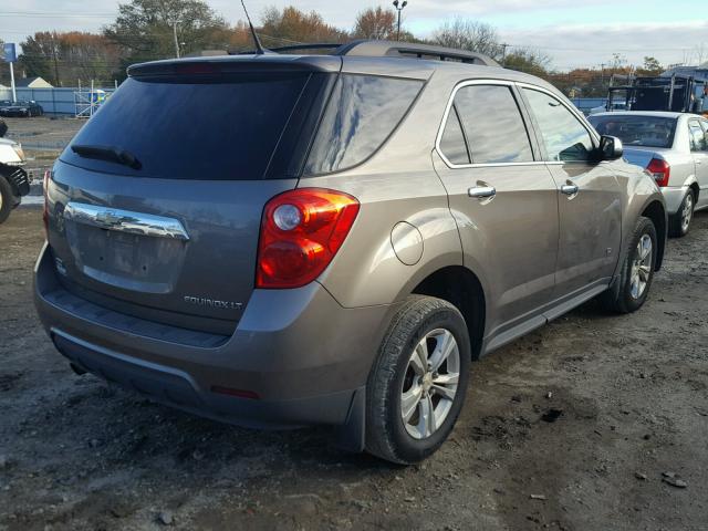 2CNALDEW8A6364851 - 2010 CHEVROLET EQUINOX LT BROWN photo 4