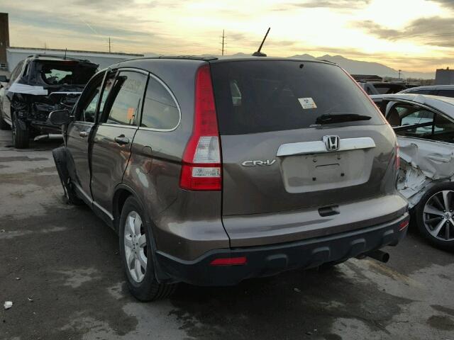 5J6RE48709L027870 - 2009 HONDA CR-V EXL GRAY photo 3