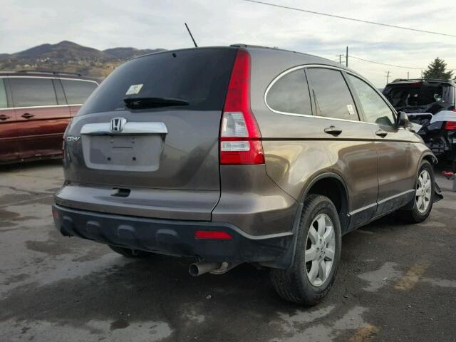 5J6RE48709L027870 - 2009 HONDA CR-V EXL GRAY photo 4