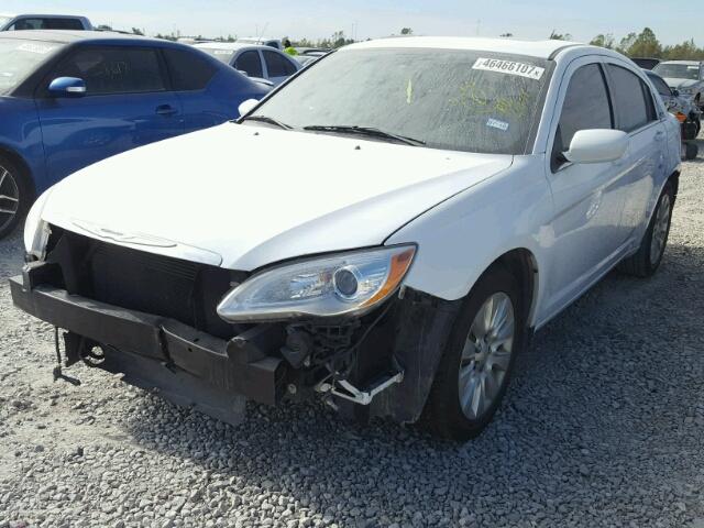 1C3CCBHG7CN178291 - 2012 CHRYSLER 200 S WHITE photo 2