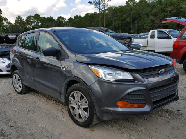 1FMCU0F71GUA61040 - 2016 FORD ESCAPE S GRAY photo 1