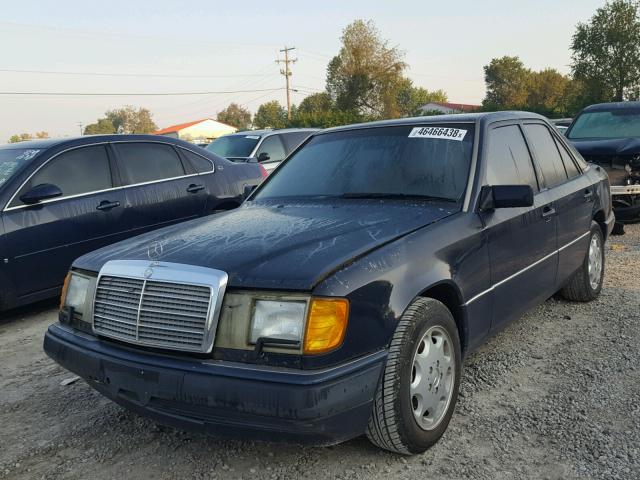 WDBEA34E5PB897713 - 1993 MERCEDES-BENZ 400 E BLUE photo 2