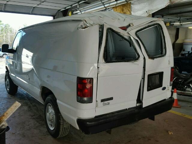 1FTNE14W18DB08210 - 2008 FORD ECONOLINE WHITE photo 3