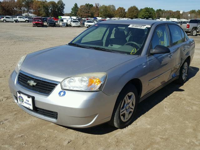 1G1ZS58F07F276654 - 2007 CHEVROLET MALIBU LS SILVER photo 2