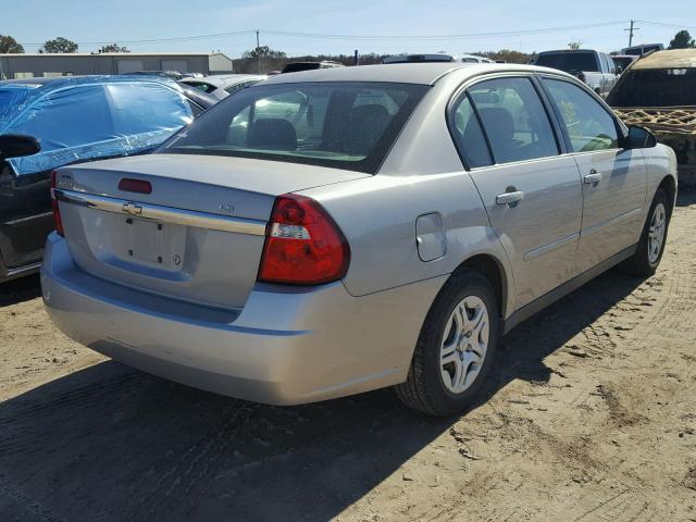 1G1ZS58F07F276654 - 2007 CHEVROLET MALIBU LS SILVER photo 4