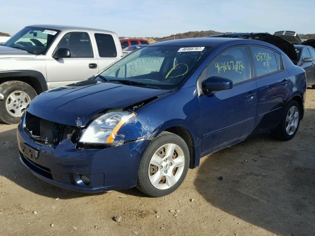 3N1AB61E38L614425 - 2008 NISSAN SENTRA 2.0 BLUE photo 2