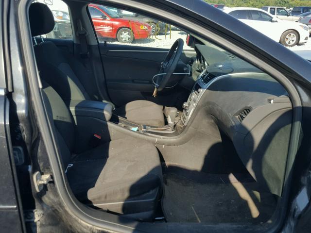 1G1ZC5E06CF220144 - 2012 CHEVROLET MALIBU 1LT BLACK photo 5