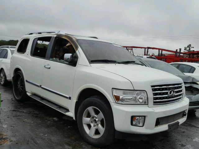 5N3AA08C28N908466 - 2008 INFINITI QX56 WHITE photo 1