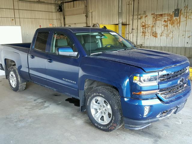 1GCVKREC8HZ305907 - 2017 CHEVROLET SILVERADO BLUE photo 1