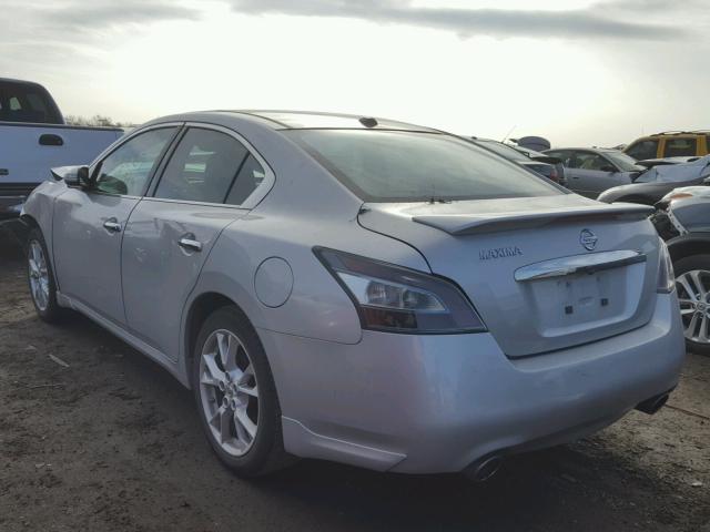 1N4AA5AP3DC816429 - 2013 NISSAN MAXIMA S SILVER photo 3