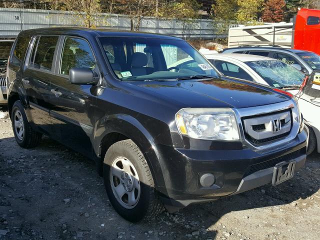 5FNYF48209B035862 - 2009 HONDA PILOT LX BLACK photo 1