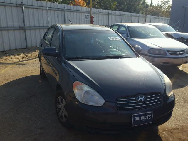 KMHCN46C59U341886 - 2009 HYUNDAI ACCENT GLS BLUE photo 1