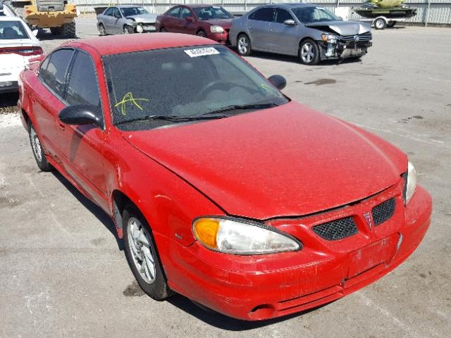 1G2NF52E93C144986 - 2003 PONTIAC GRAND AM S RED photo 1