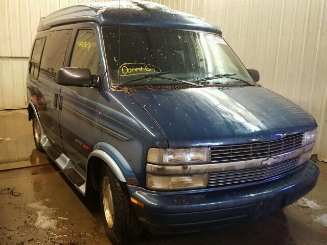 1GBEL19WXXB110759 - 1999 CHEVROLET ASTRO BLUE photo 1