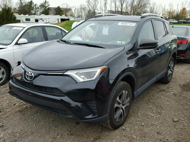 2T3BFREV4GW452183 - 2016 TOYOTA RAV4 LE BLACK photo 2