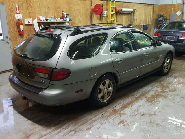 1FAFP58263A216741 - 2003 FORD TAURUS GRAY photo 4