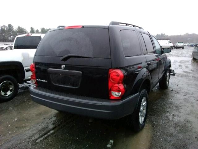 1D4HB38NX5F622448 - 2005 DODGE DURANGO ST BLACK photo 4