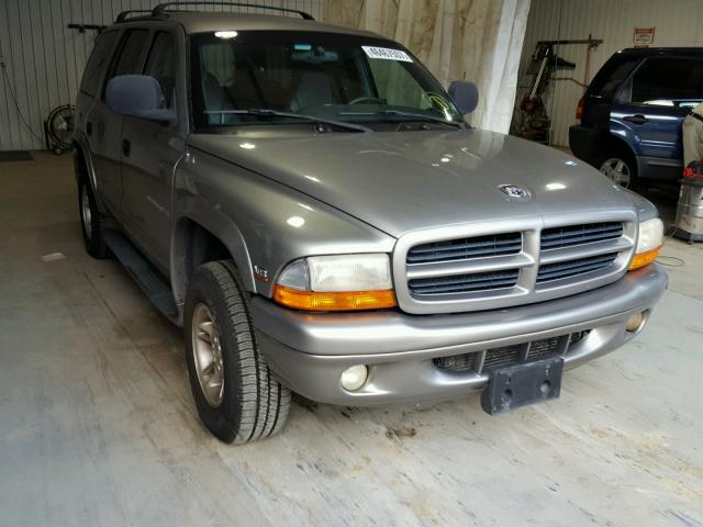 1B4HS28N9YF289989 - 2000 DODGE DURANGO SILVER photo 1