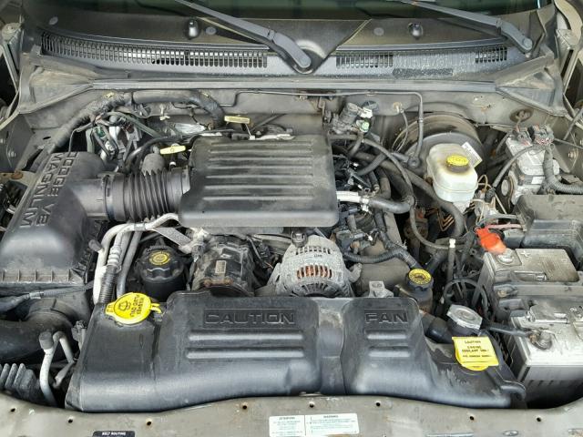 1B4HS28N9YF289989 - 2000 DODGE DURANGO SILVER photo 7