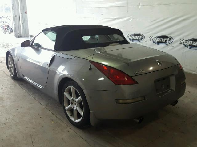 JN1AZ36A34T011531 - 2004 NISSAN 350Z ROADS GRAY photo 3