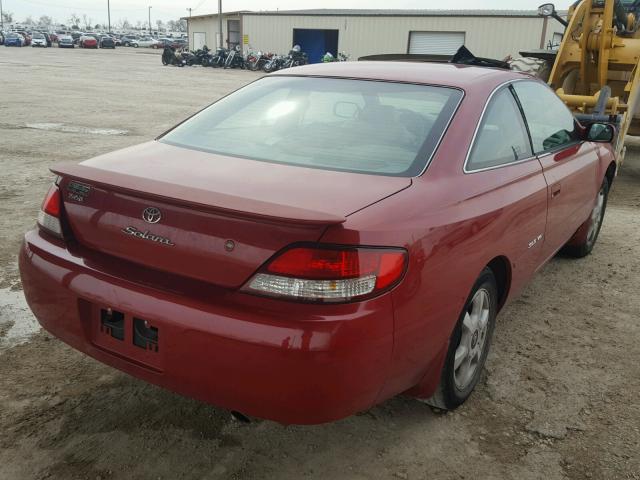 2T1CF22P9XC256297 - 1999 TOYOTA CAMRY SOLA RED photo 4
