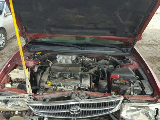 2T1CF22P9XC256297 - 1999 TOYOTA CAMRY SOLA RED photo 7