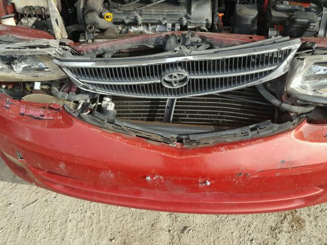 2T1CF22P9XC256297 - 1999 TOYOTA CAMRY SOLA RED photo 9