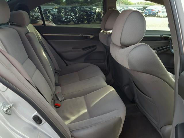 1HGFA168X6L046910 - 2006 HONDA CIVIC EX Gümüş foto 6