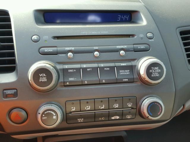 1HGFA168X6L046910 - 2006 HONDA CIVIC EX Gümüş foto 9