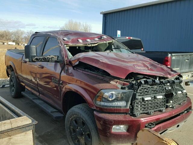 3C63R3EL3GG367057 - 2016 RAM 3500 LARAM RED photo 1