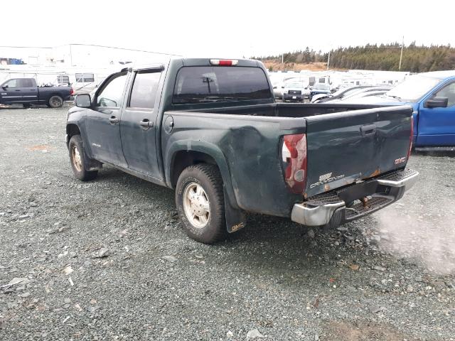 1GTDT136758185266 - 2005 GMC CANYON GREEN photo 3