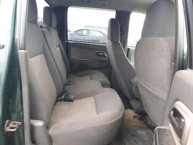 1GTDT136758185266 - 2005 GMC CANYON GREEN photo 6