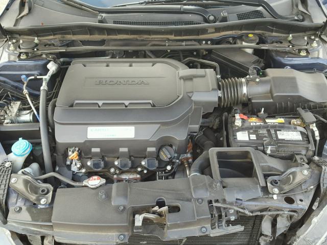 1HGCR3F89FA014288 - 2015 HONDA ACCORD EXL BLUE photo 7