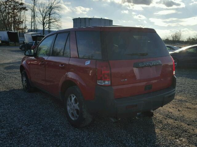 5GZCZ53464S826083 - 2004 SATURN VUE RED photo 3