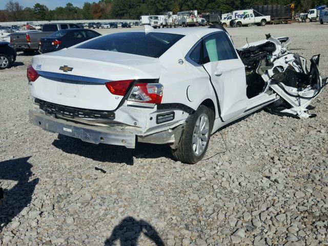 1G1105S38HU128170 - 2017 CHEVROLET IMPALA LT WHITE photo 4