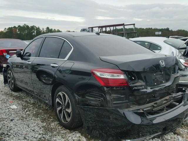 1HGCR2F73GA006240 - 2016 HONDA ACCORD EX BLACK photo 3