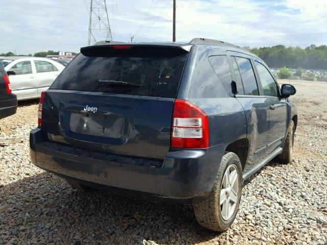 1J8FT47W78D584736 - 2008 JEEP COMPASS SP 蓝色 照片 4