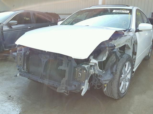 1N4BA41E46C819582 - 2006 NISSAN MAXIMA WHITE photo 9