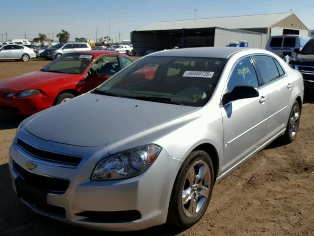 1G1ZA5EU2CF391370 - 2012 CHEVROLET MALIBU LS 银色 照片 2