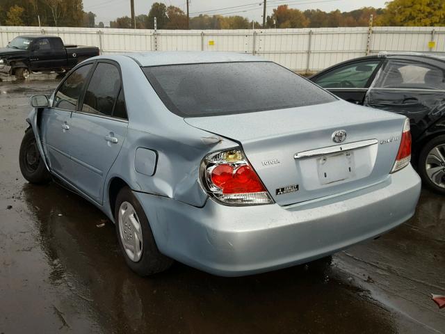 4T1BE32K06U674575 - 2006 TOYOTA CAMRY LE BLUE photo 3