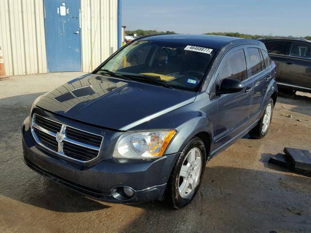 1B3HB48B98D503364 - 2008 DODGE CALIBER SX BLUE photo 2